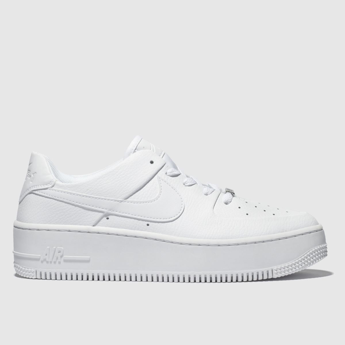 nike white air force 1 sage trainers