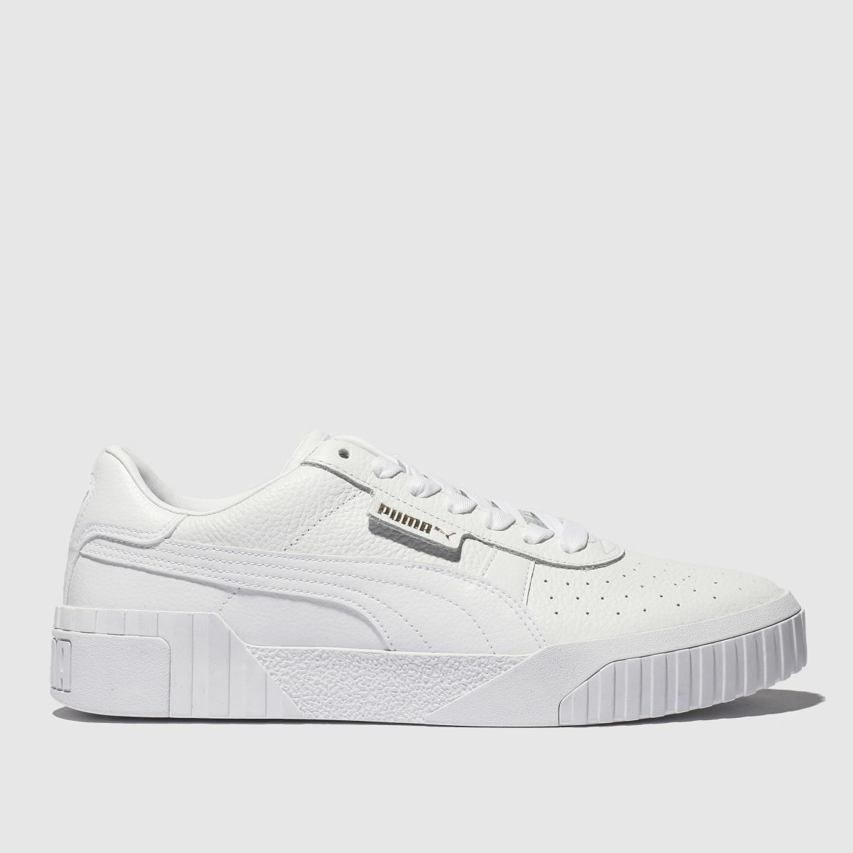 puma white cali trainers