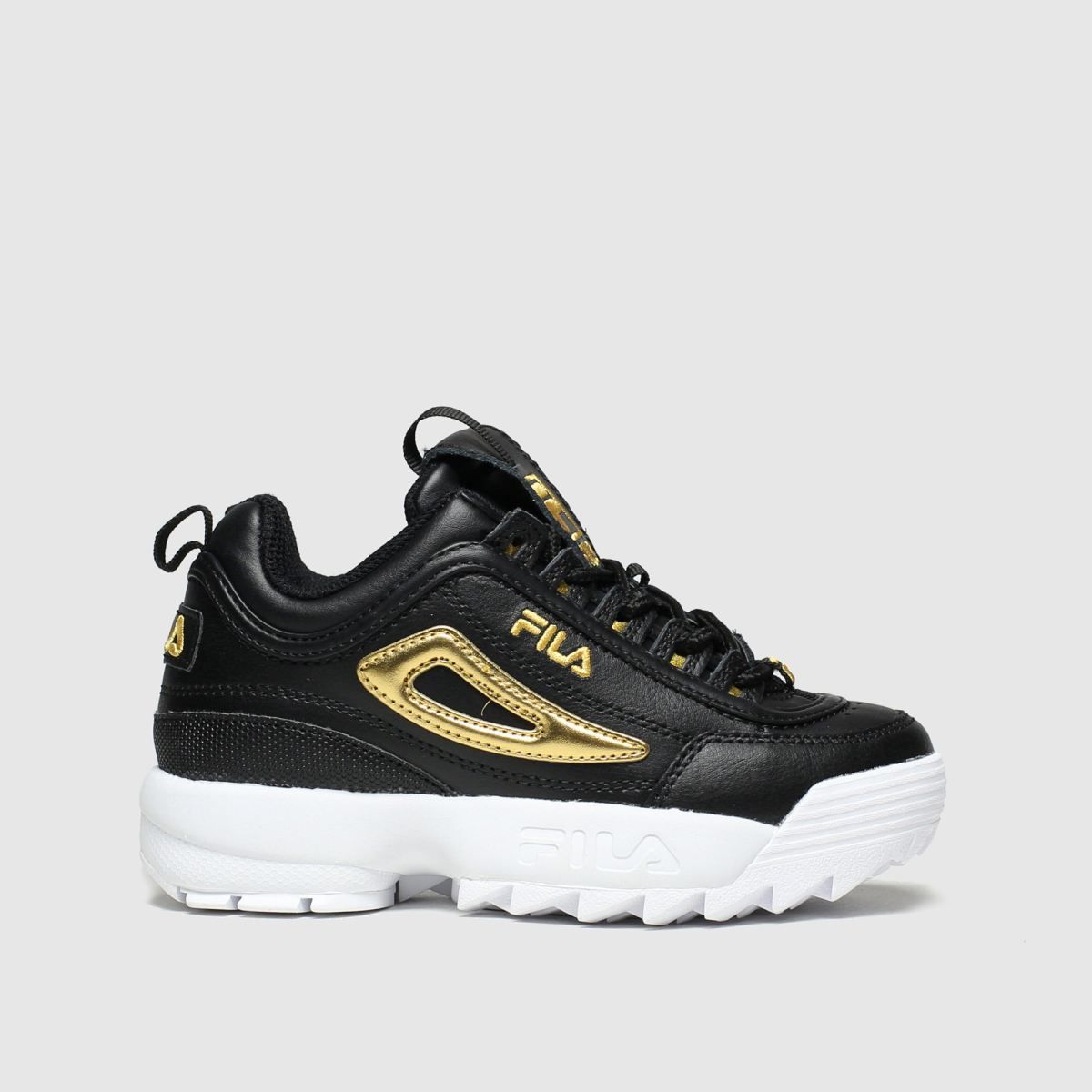 black and gold fila