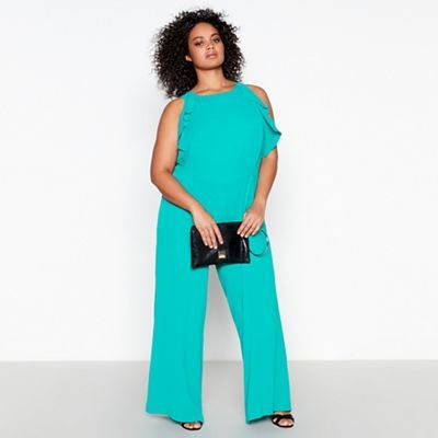 debenhams green jumpsuit