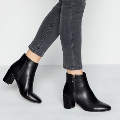 black ankle boots debenhams
