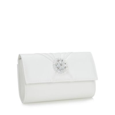 debenhams black clutch bag