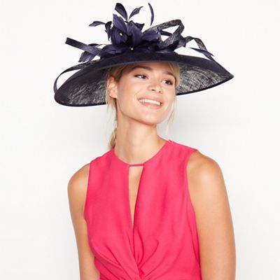 debenhams navy hat