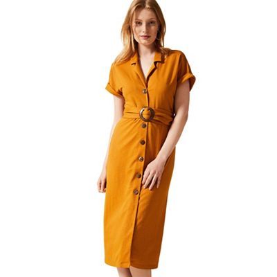 phase eight mustard dress