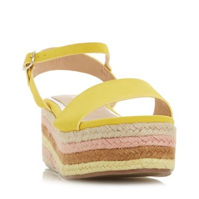 dune yellow wedges