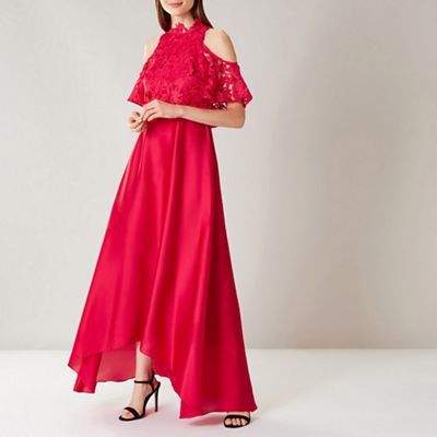 coast red lace dress