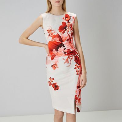 coast red dress debenhams