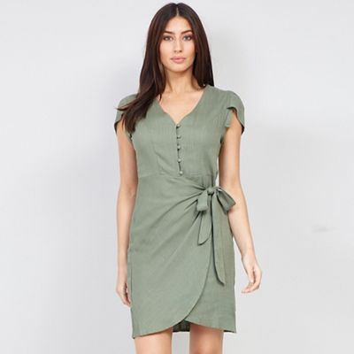 izabel wrap dress