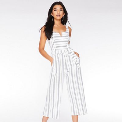 debenhams white jumpsuit