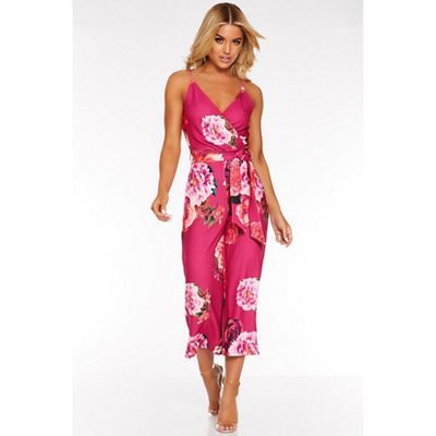 quiz blush jumpsuit