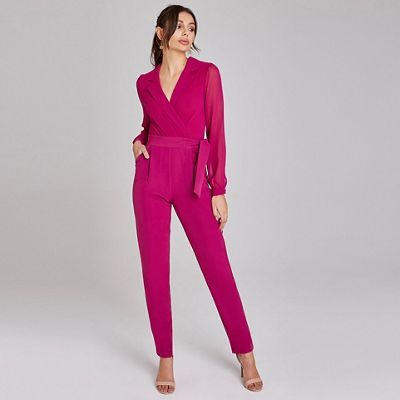 debenhams pink jumpsuit