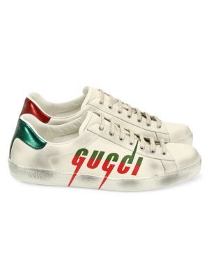 men's ace sneaker with gucci blade