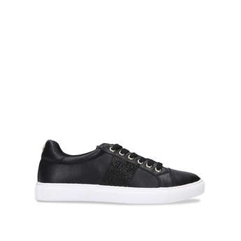 carvela laidback trainers black