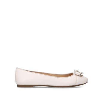 michael kors alice leather ballet flat