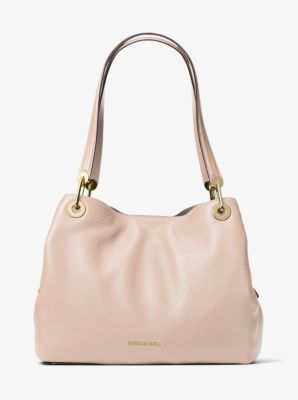 michael kors raven logo shoulder bag