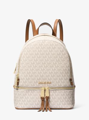 michael kors rhea mini logo backpack
