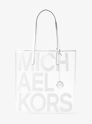 michael kors clear tote bag