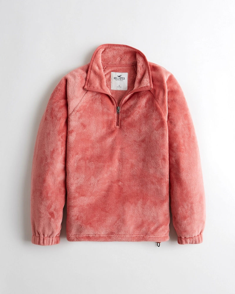 hollister half zip sweatshirt