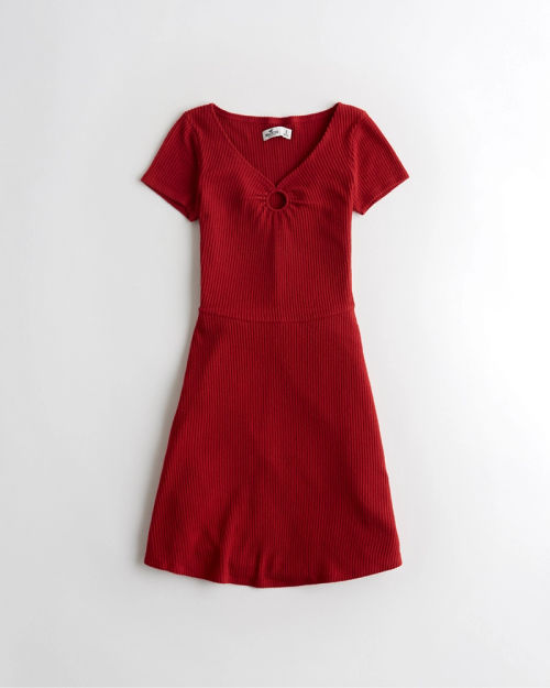 O Ring Knit Skater Dress Compare Cabot Circus