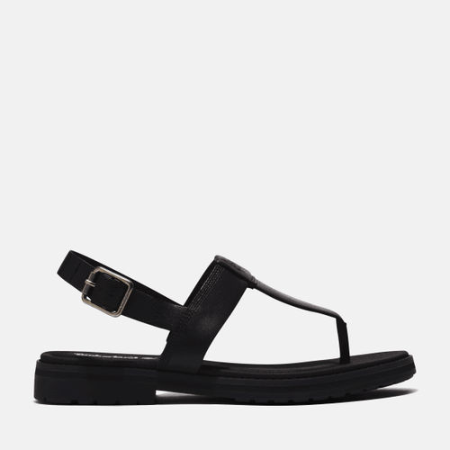 Timberland - Chicago Riverside T Strap Sandal for Women in Black, Woman, Black, Size: 9