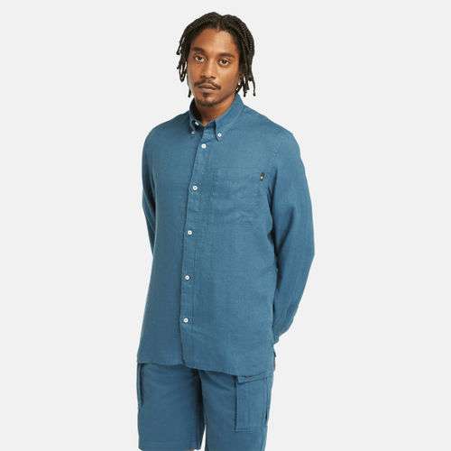 Timberland - Linen Shirt with...