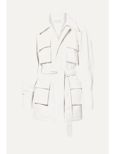 low classic leather jacket