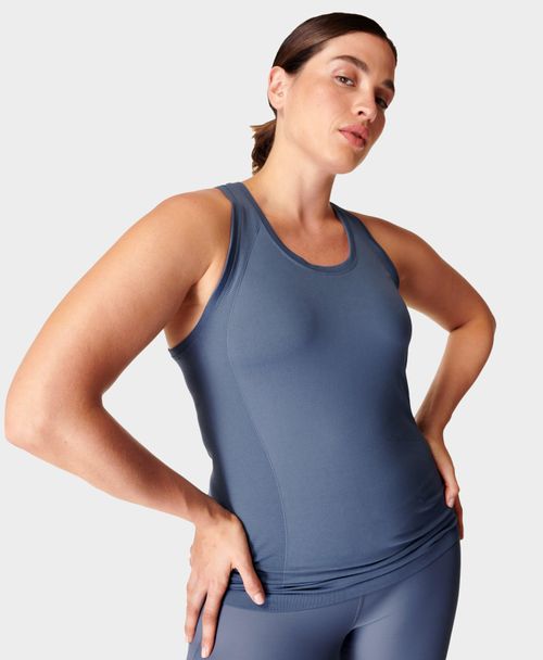Poise Seamless Yoga Tank - Endless Blue, Women's Vests