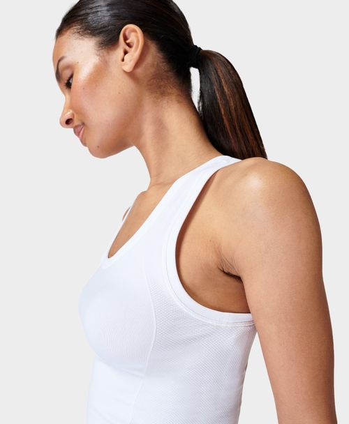 Athlete Crop Seamless Gym Vest