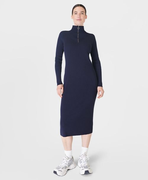 Frame Knitted Midi Dress
