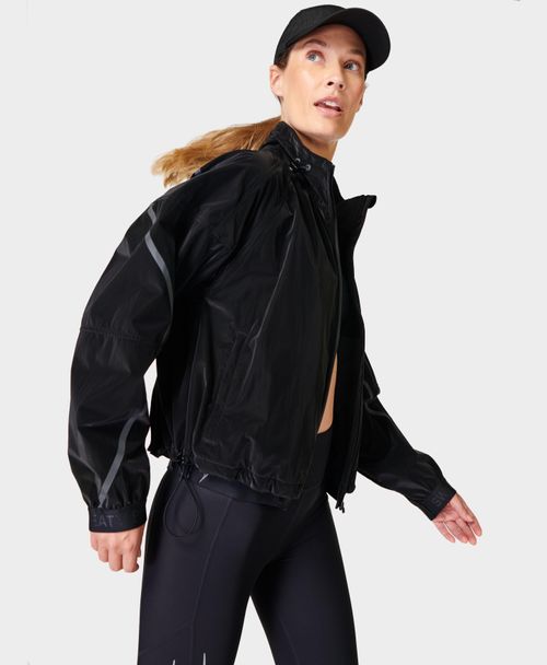 Liquid Shine Bomber Jacket