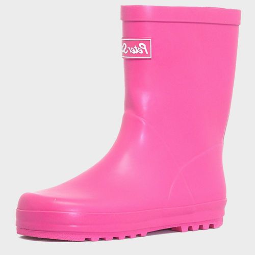 Girls' Trim Wellies - Pink