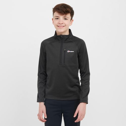 Kids' Half-Zip Grid Fleece -...