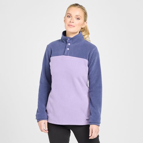 Women's Snap Fleece - Purple