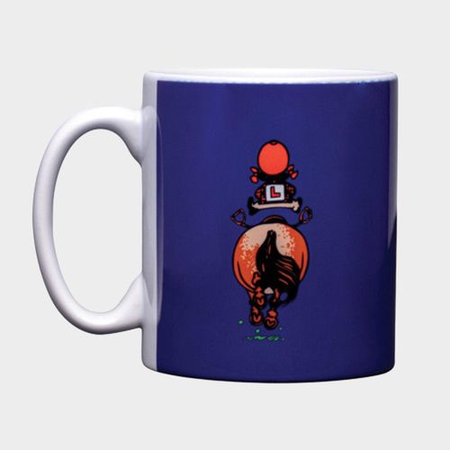 Hy Thelwell Mug Navy, Navy