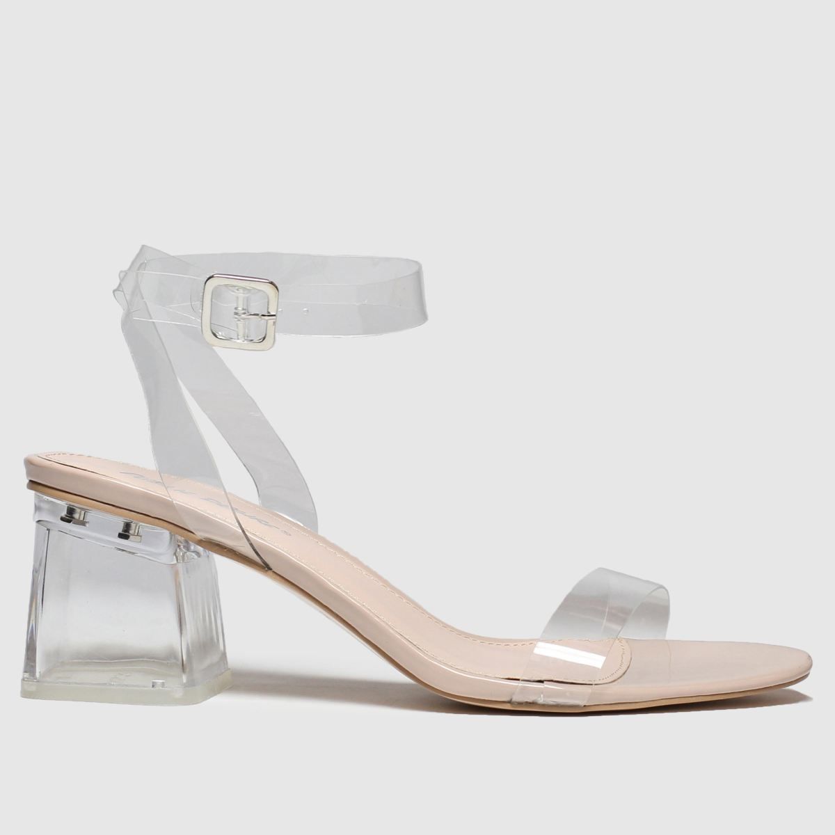 clear heels schuh