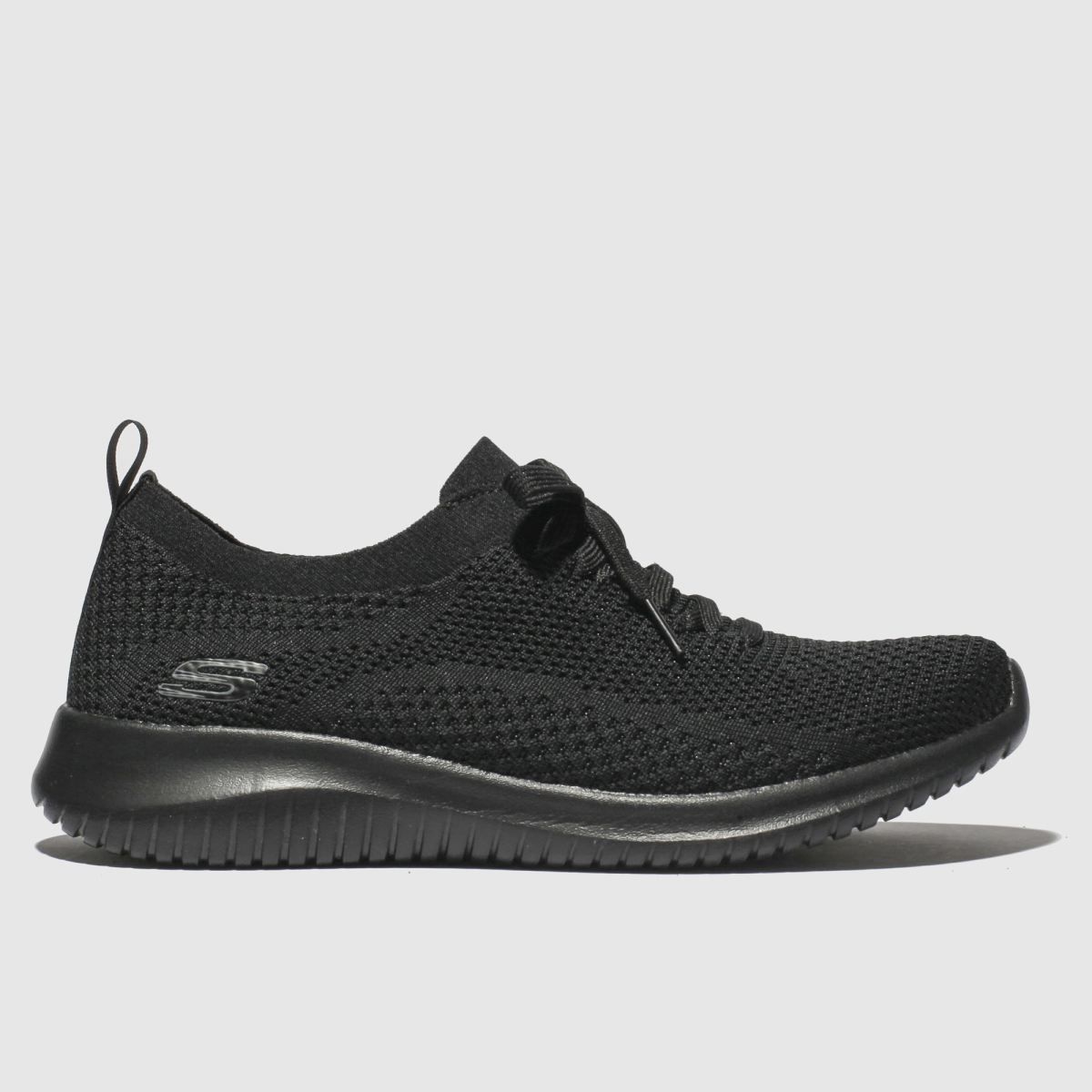 Skechers Black Ultra Flex Happy Days 