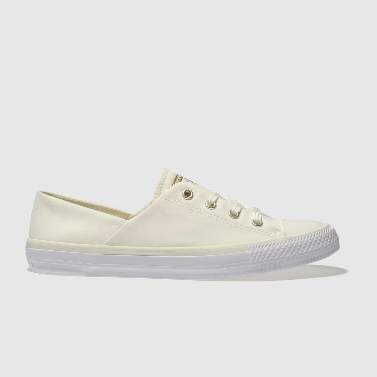 converse grey all star peached canvas ox trainers