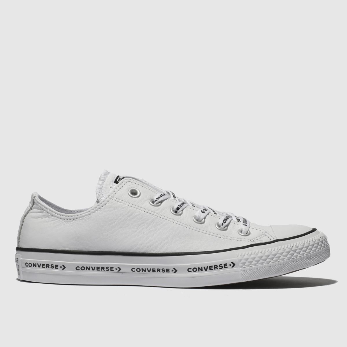 schuh white leather converse