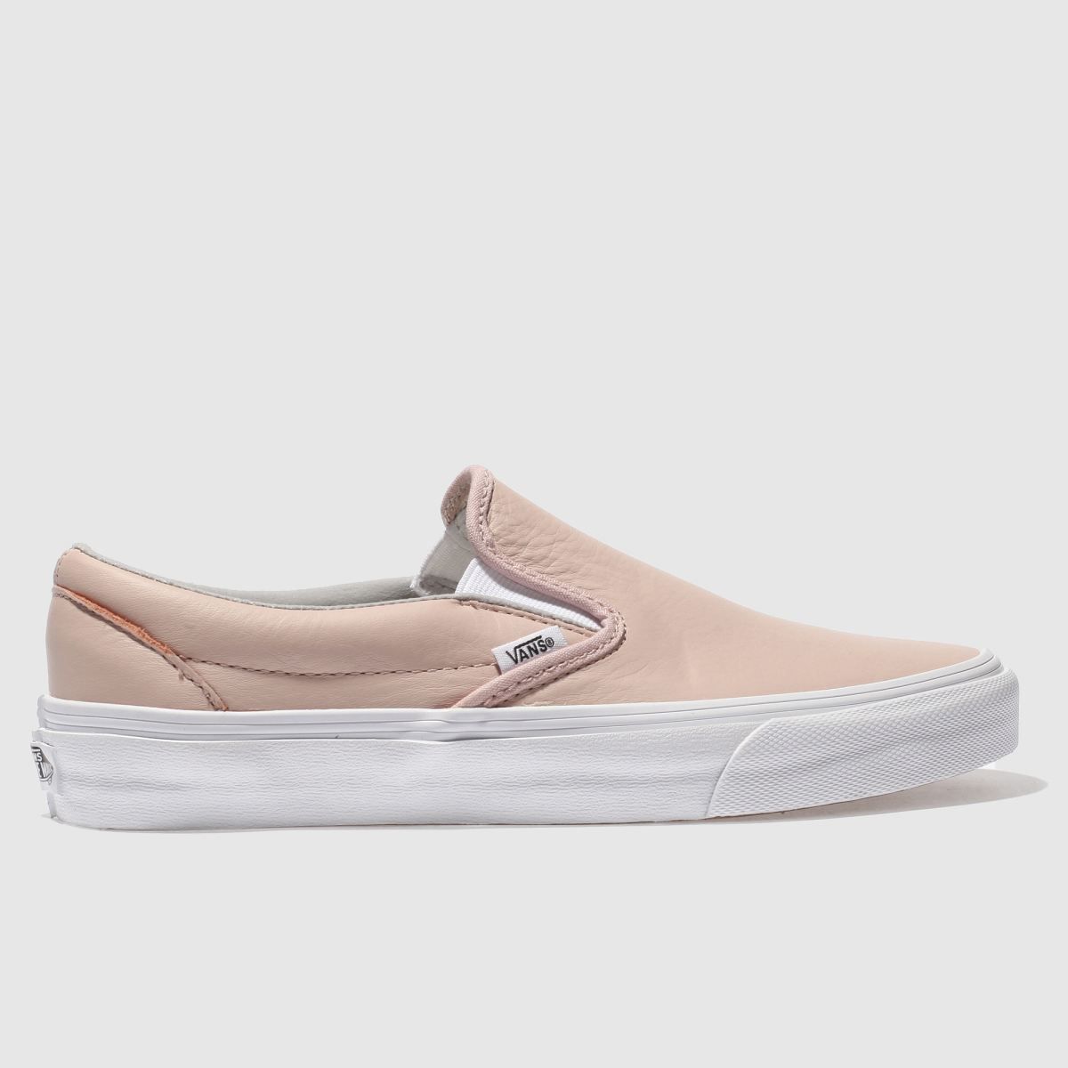 pale pink slip on vans