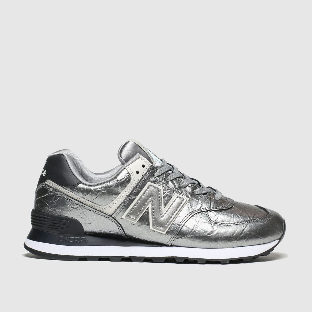 new balance silver trainers