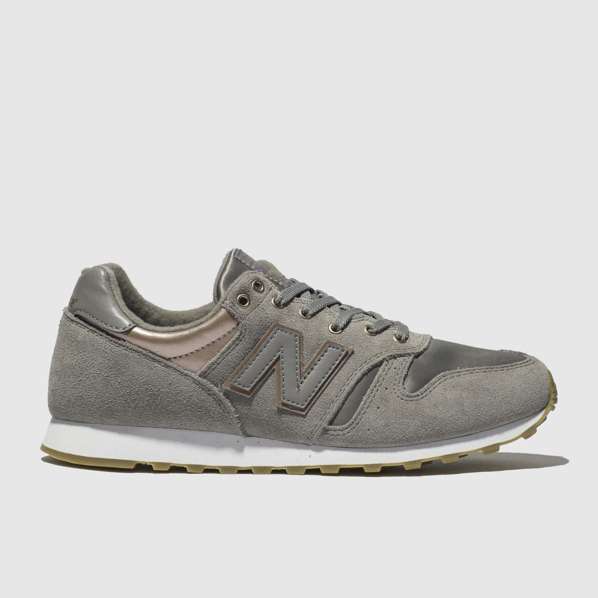 new balance metallic trainers