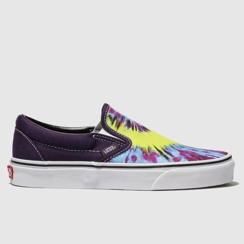 Vans Purple & Yellow Classic Slip Tie Dye Trainers | Compare | Cabot Circus