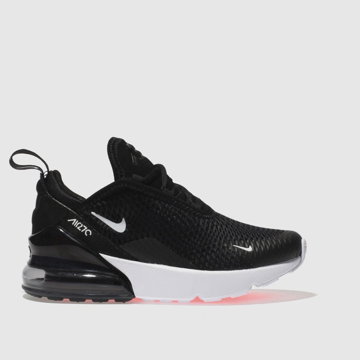 Nike Black \u0026 White Air Max 270 Trainers 