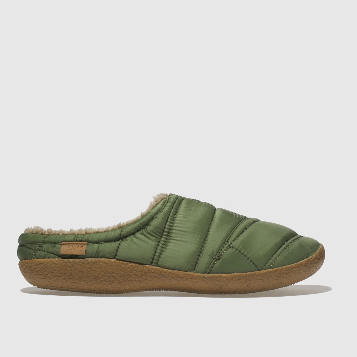 Toms Green Berkeley Slipper Quilted 