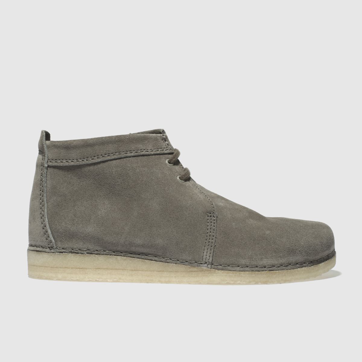 clarks ashton boot grey