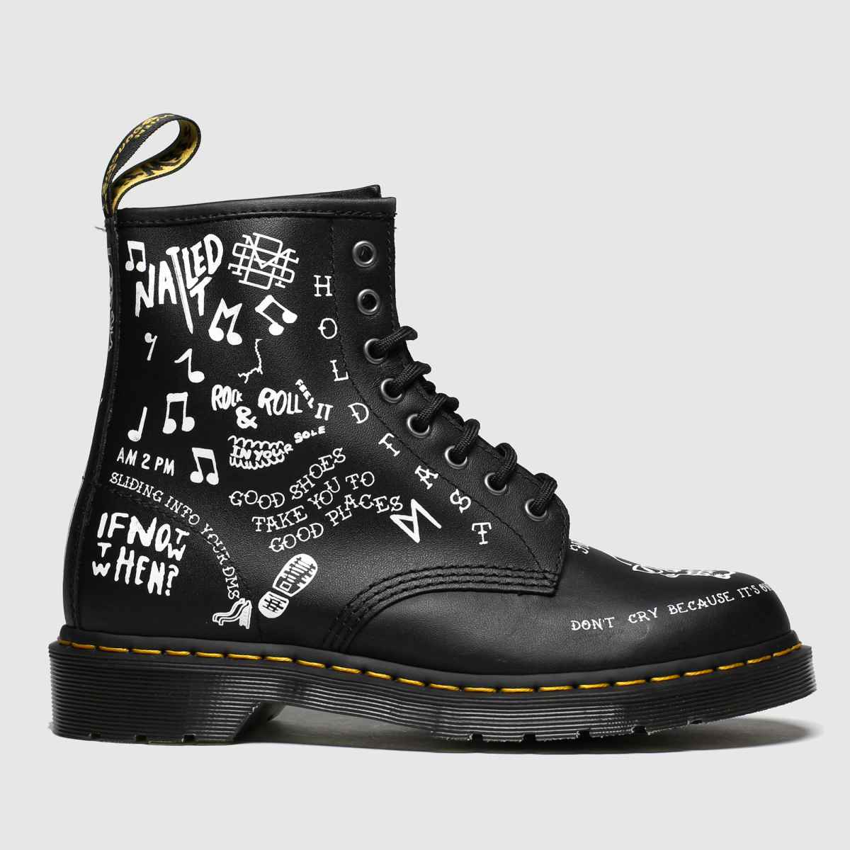 dr martens scribble boots