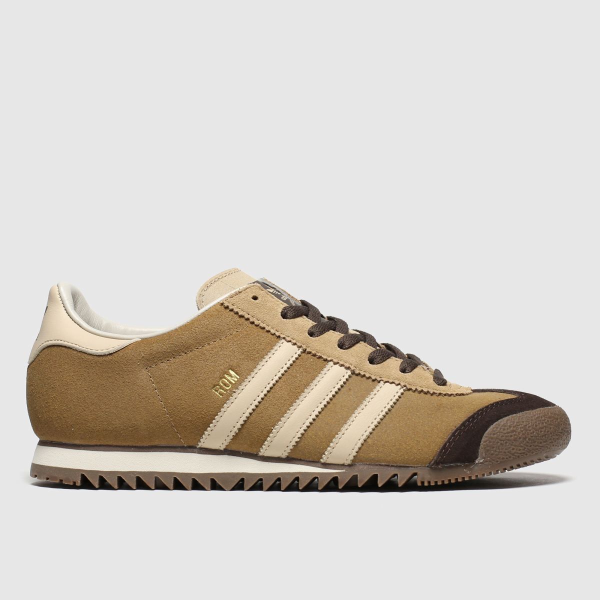 adidas rom trainers brown