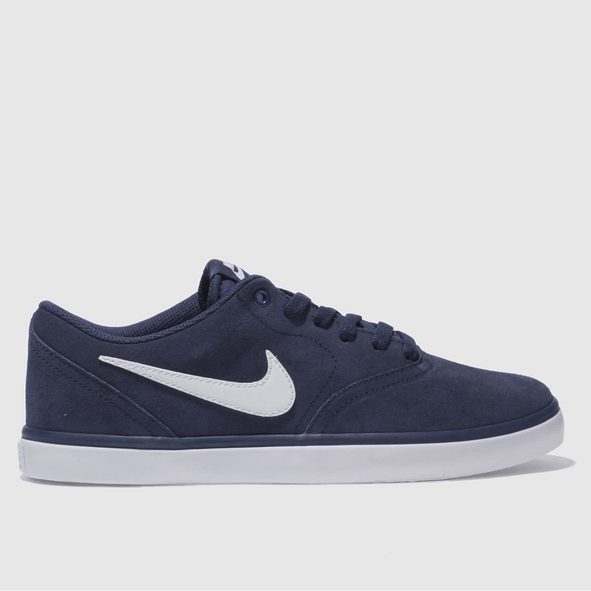 nike sb navy check solarsoft trainers