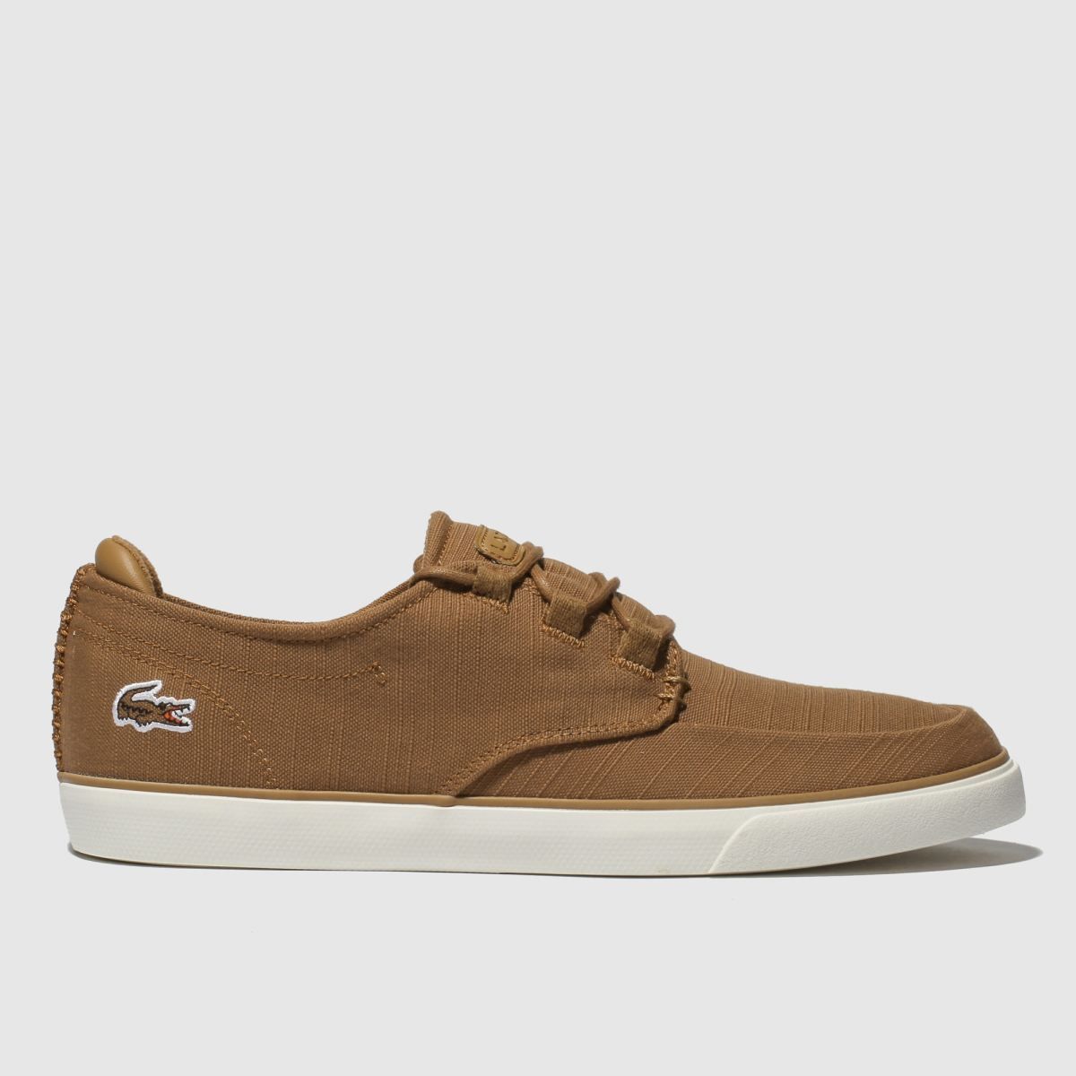 lacoste black esparre deck trainers