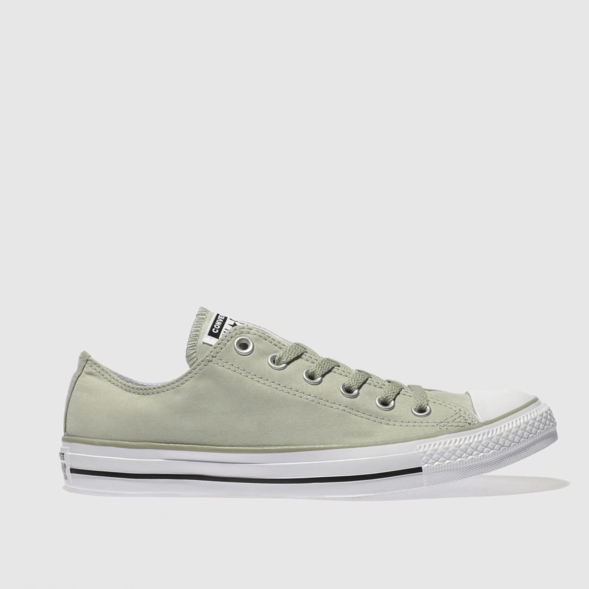 converse grey all star peached canvas ox trainers